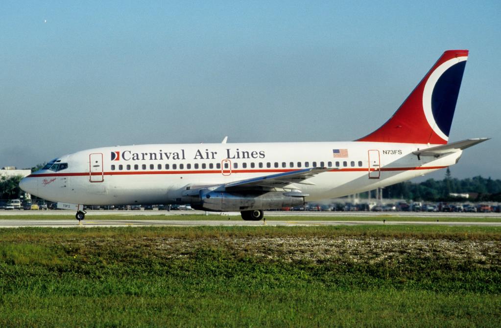 Photo of aircraft N73FS operated by Carnival Airlines