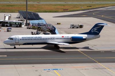 Photo of aircraft 4O-AOK operated by Montenegro Airlines
