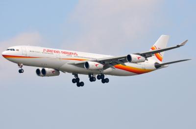 Image of aircraft registration PZ-TCR - A A340-313E operated by Suriname Airways