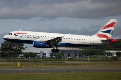 Image of aircraft registration G-EUUG - A A320-232 operated by British Airways