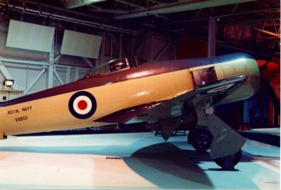 Image of aircraft registration VX653 - A Sea Fury-FB.11 operated by Royal Navy