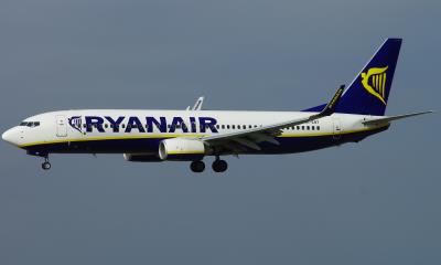 Image of aircraft registration EI-ENT - A 737-8AS(WL) operated by Ryanair