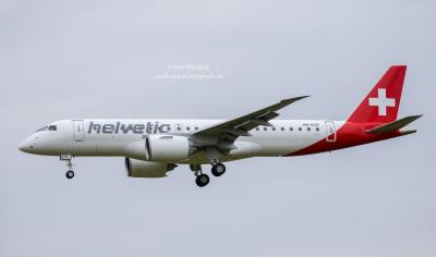 Photo of aircraft HB-AZD operated by Helvetic Airways