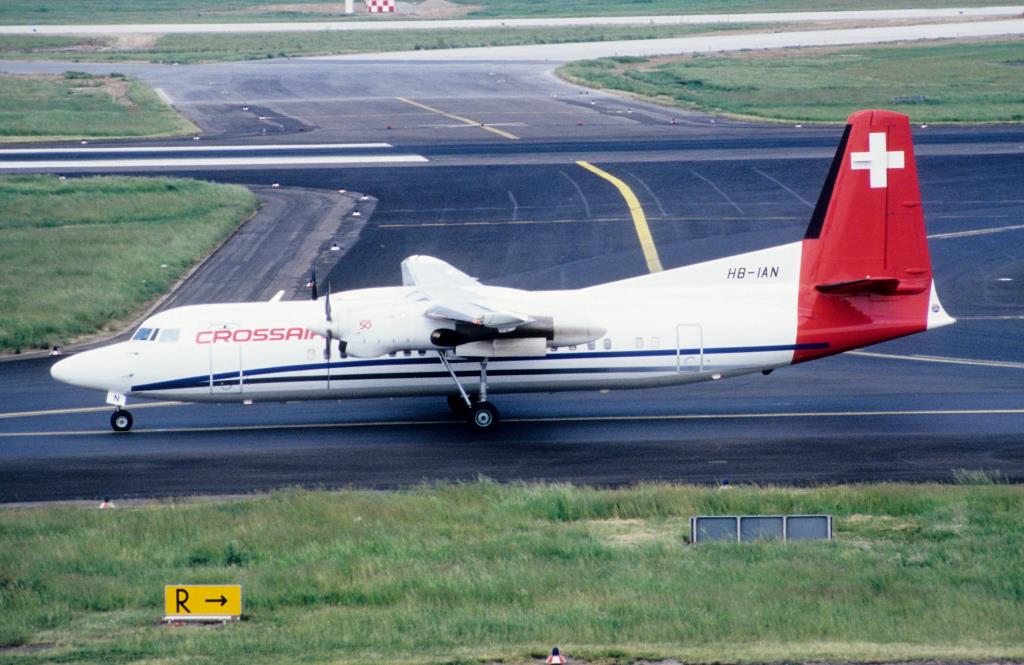 Photo of aircraft HB-IAN operated by Crossair