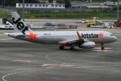 Photo of aircraft JA07JJ operated by Jetstar Japan