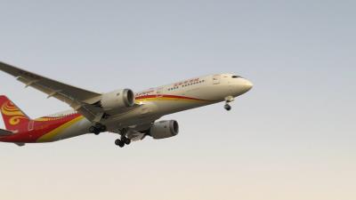 Image of aircraft registration B-1140 - A 787-9 Dreamliner operated by Hainan Airlines