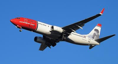 Photo of aircraft LN-NIC operated by Norwegian Air Shuttle