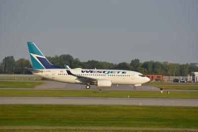 Image of aircraft registration C-GGWJ - A 737-7CT(WL) operated by Westjet