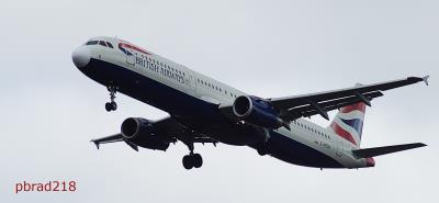 Image of aircraft registration G-MEDN - A A321-231 operated by British Airways