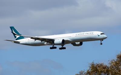 Photo of aircraft B-LXR operated by Cathay Pacific Airways