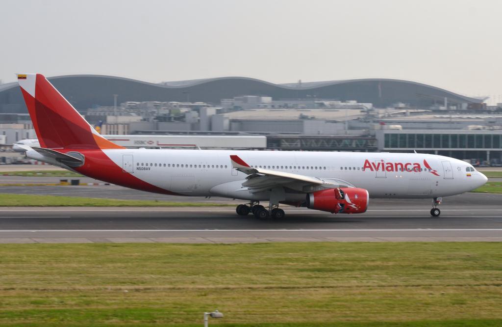 Photo of aircraft N508AV operated by Avianca