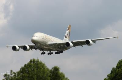 Image of aircraft registration A6-APJ - A A380-861 operated by Etihad Airways