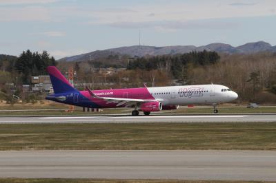 Photo of aircraft HA-LXU operated by Wizz Air