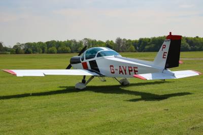 Photo of aircraft G-AYPE operated by Papa Echo Ltd