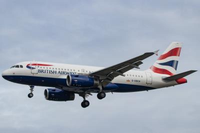 Image of aircraft registration G-DBCH - A A319-131 operated by British Airways
