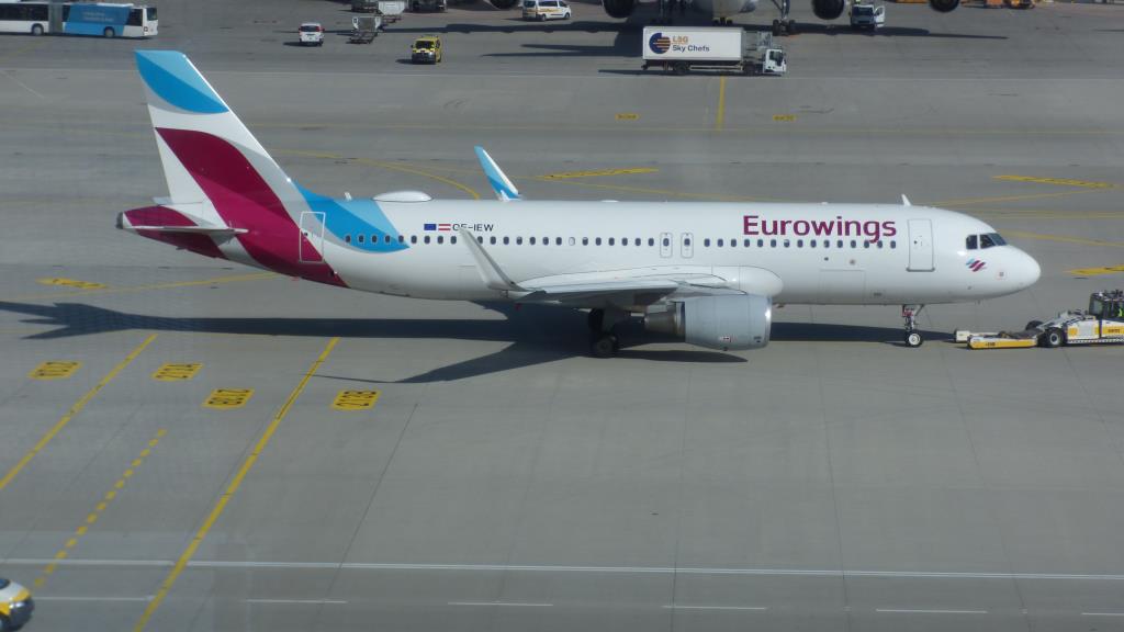 Photo of aircraft OE-IEW operated by Eurowings Europe