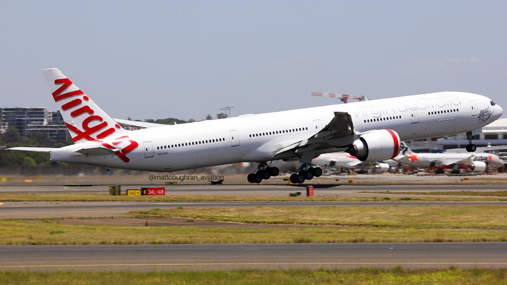 Photo of aircraft VH-VPF operated by Virgin Australia