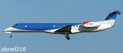 Image of aircraft registration G-CKAF - A ERJ-145-EU operated by BMI Regional