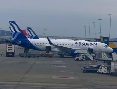 Photo of aircraft SX-NEL operated by Aegean Airlines