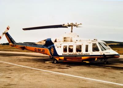 Photo of aircraft G-BKJD operated by Caledonian Helicopters Ltd