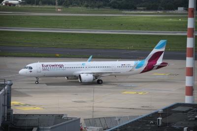 Photo of aircraft D-AEEA operated by Eurowings