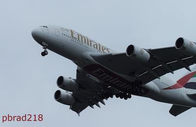 Photo of aircraft A6-EUI operated by Emirates