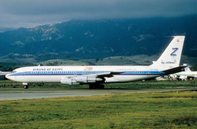 Image of aircraft registration SU-DAA - A 707-328C operated by ZAS Airlines of Egypt