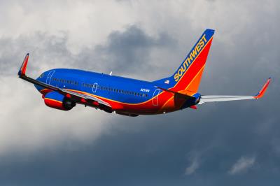 Image of aircraft registration N291WN - A 737-7H4(WL) operated by Southwest Airlines