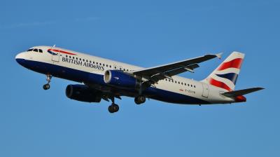 Image of aircraft registration G-EUYN - A A320-232 operated by British Airways