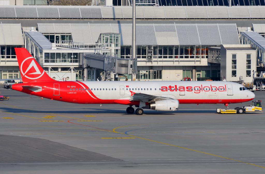 Photo of aircraft TC-ETV operated by AtlasGlobal