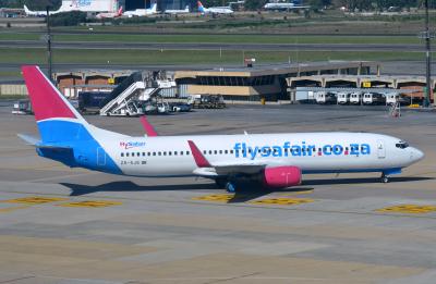 Image of aircraft registration ZS-SJS - A 737-844(WL) operated by FlySafair