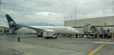 Image of aircraft registration N967AM - A 787-8 Dreamliner operated by Aeromexico