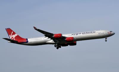 Photo of aircraft G-VWKD operated by Virgin Atlantic Airways