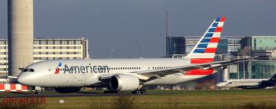 Image of aircraft registration N809AA - A 787-8 Dreamliner operated by American Airlines