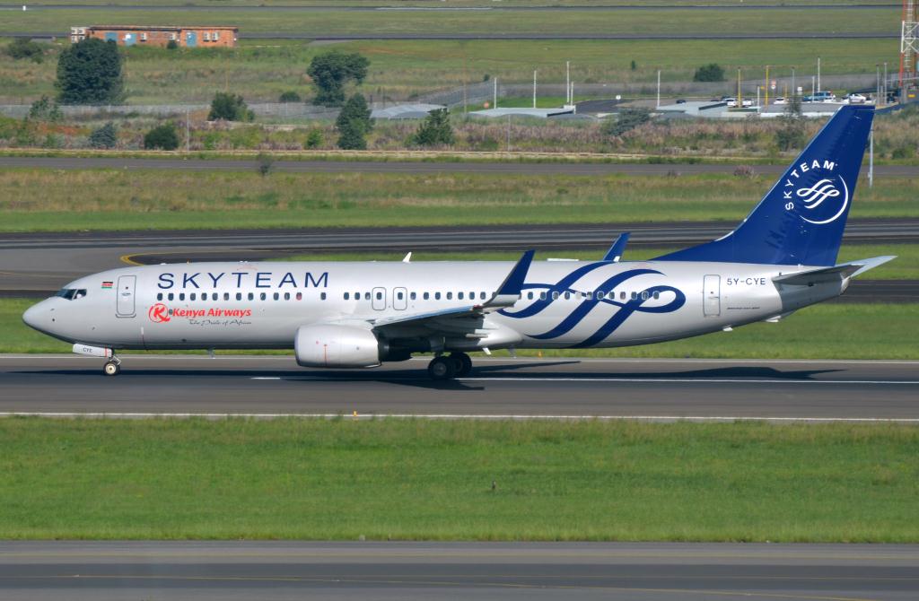 Photo of aircraft 5Y-CYE operated by Kenya Airways