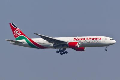 Image of aircraft registration 5Y-KQS - A 777-2U8(ER) operated by Kenya Airways