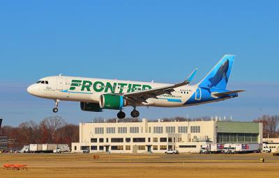 Photo of aircraft N342FR operated by Frontier Airlines
