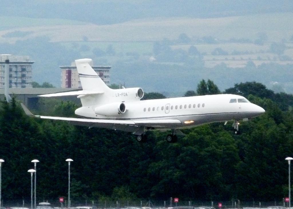 Photo of aircraft LX-FDA operated by Global Jet Luxembourg