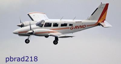 Image of aircraft registration G-RVNO - A Piper PA-34-200T Seneca II operated by Ravenair Aircraft Ltd
