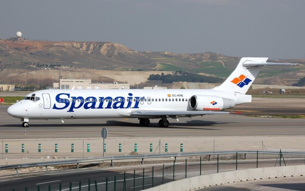 Photo of aircraft EC-KNE operated by Spanair