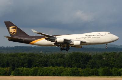 Image of aircraft registration N572UP - A 747-44AF operated by United Parcel Service (UPS)