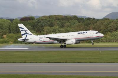 Image of aircraft registration SX-DGD - A A320-232 operated by Aegean Airlines
