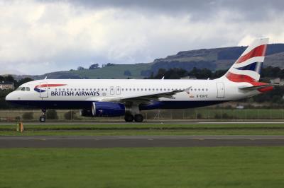 Image of aircraft registration G-EUYE - A A320-232 operated by British Airways