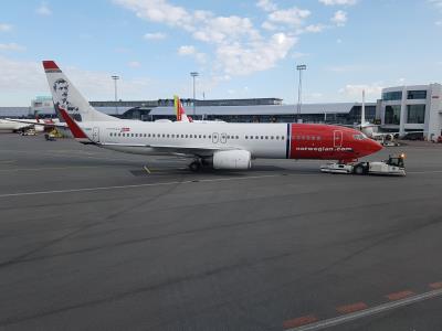 Image of aircraft registration EI-GBB - A 737-86N(WL) operated by Norwegian Air International
