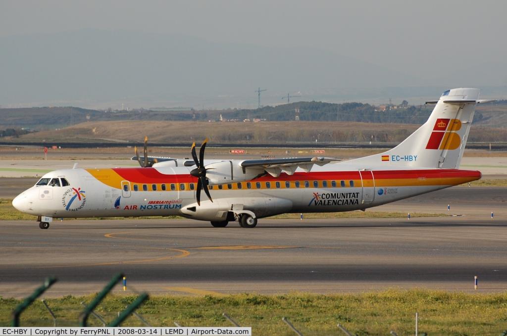 Photo of aircraft EC-HBY operated by Air Nostrum