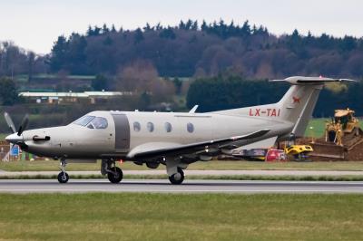 Photo of aircraft LX-TAI operated by Jetfly Aviation