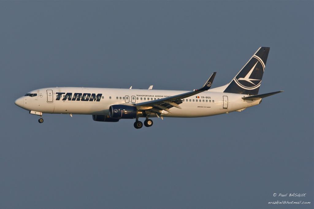 Photo of aircraft YR-BGS operated by Tarom