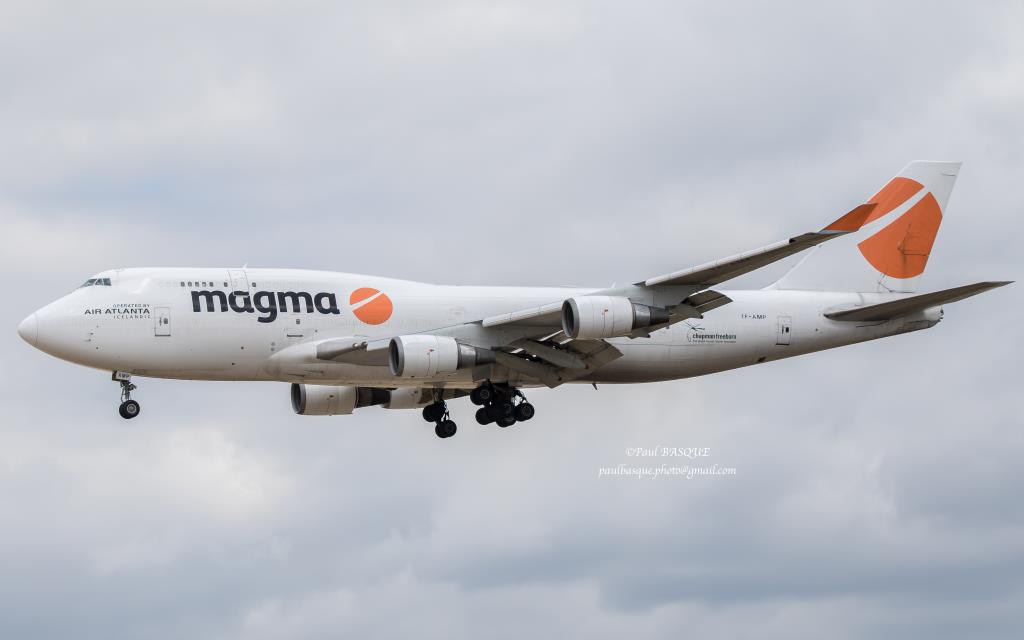 Photo of aircraft TF-AMP operated by Magma Aviation