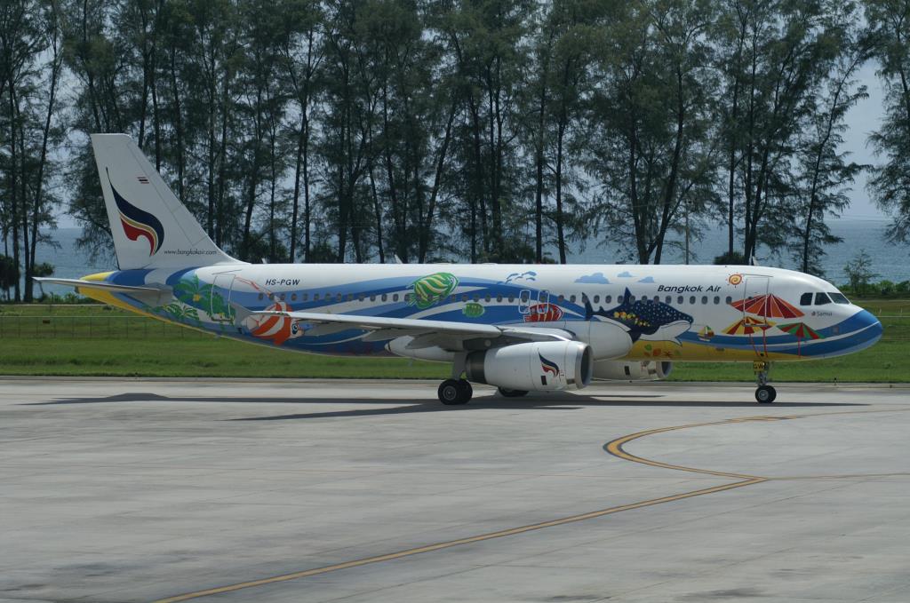 Photo of aircraft HS-PGW operated by Bangkok Airways