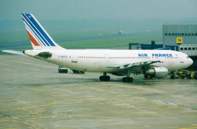 Image of aircraft registration F-BVGG - A A300-B4-203 operated by Air France